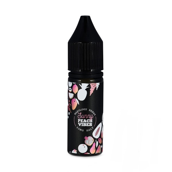 Жидкость Maxology Brews Salt Sunny Peach Vibes, 15 мл