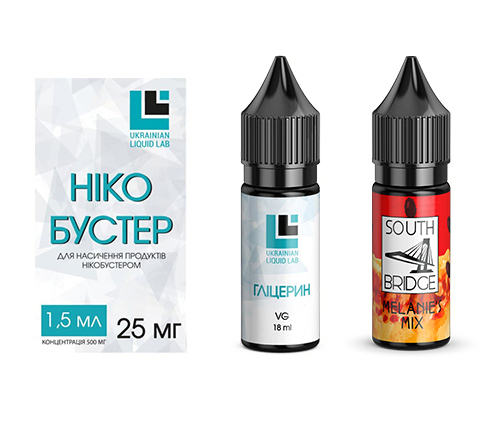Набір South Bridge Melanies Mix, 30 мл Сольовий