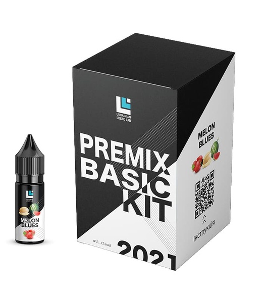 Набір Premix Basic Kit Melon Blues, 30 мл Сольовий