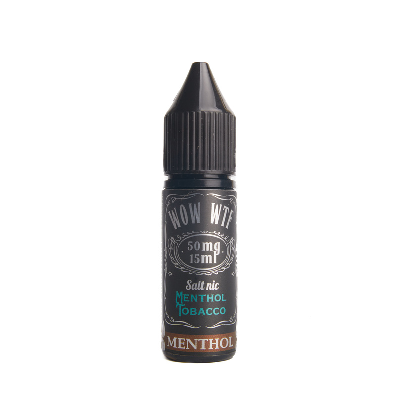 Жидкость WTF Salt Mentol Tobacco, 10 мл