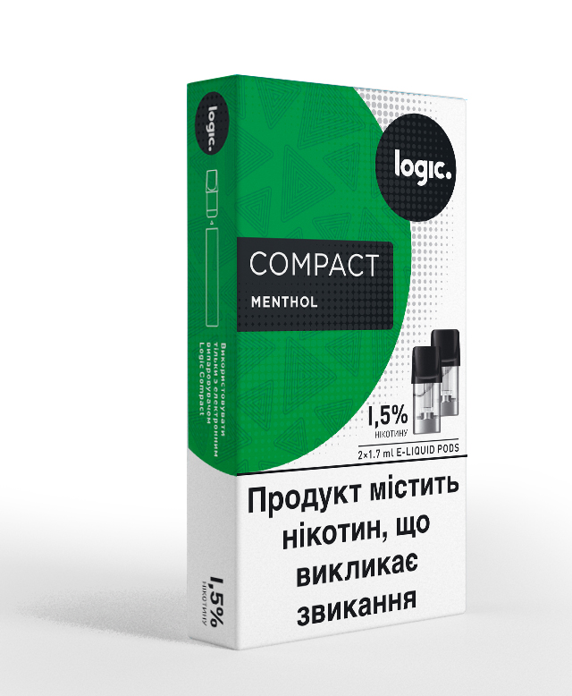 Змінний картридж для Logic Compact - Menthol 2 шт (Original)