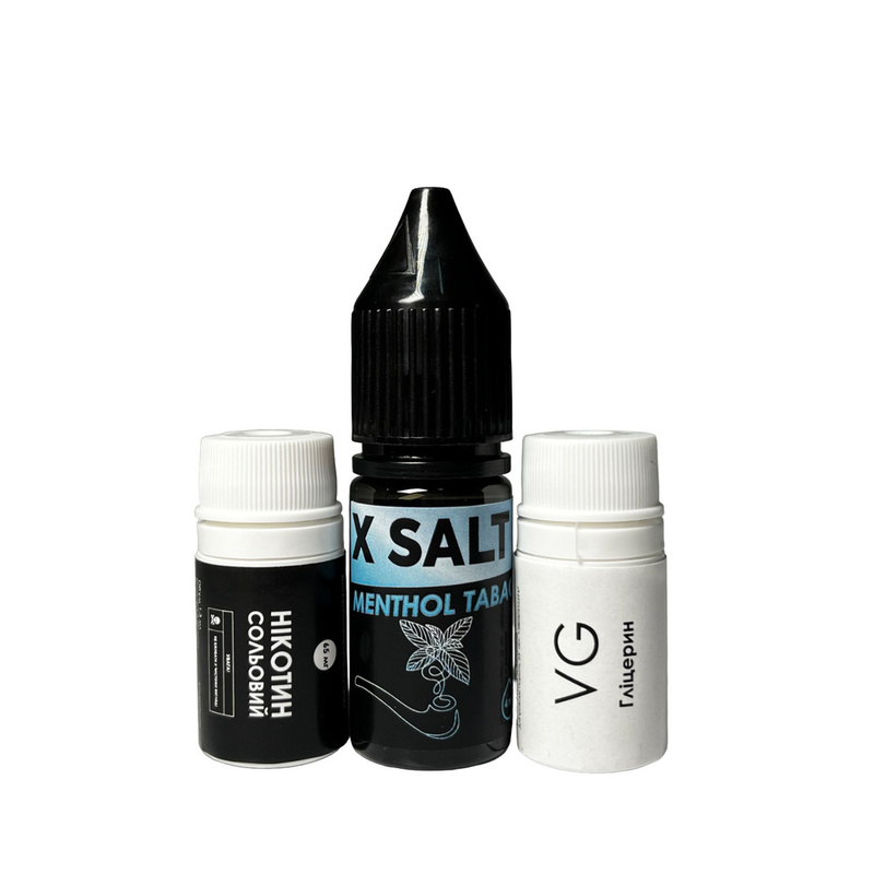 Набор X Salt Menthol Tabac, 10 мл