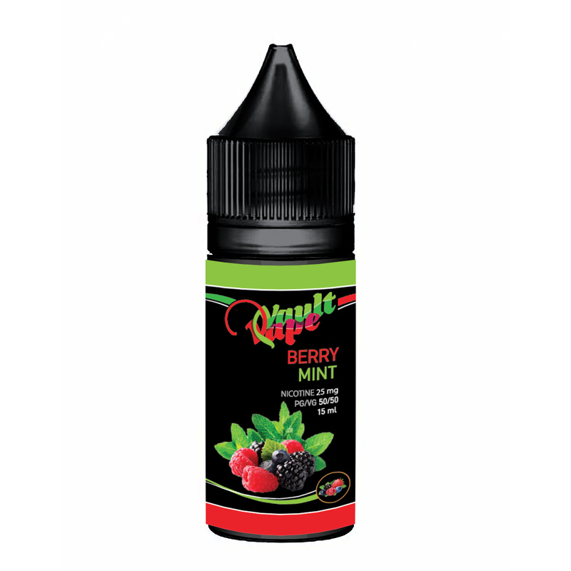 Жидкость Vape Vault Salt Berry Mint, 15 мл
