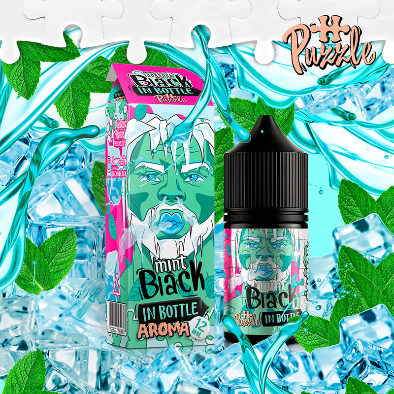 Набір In Bottle Salt Black Mint, 30 мл