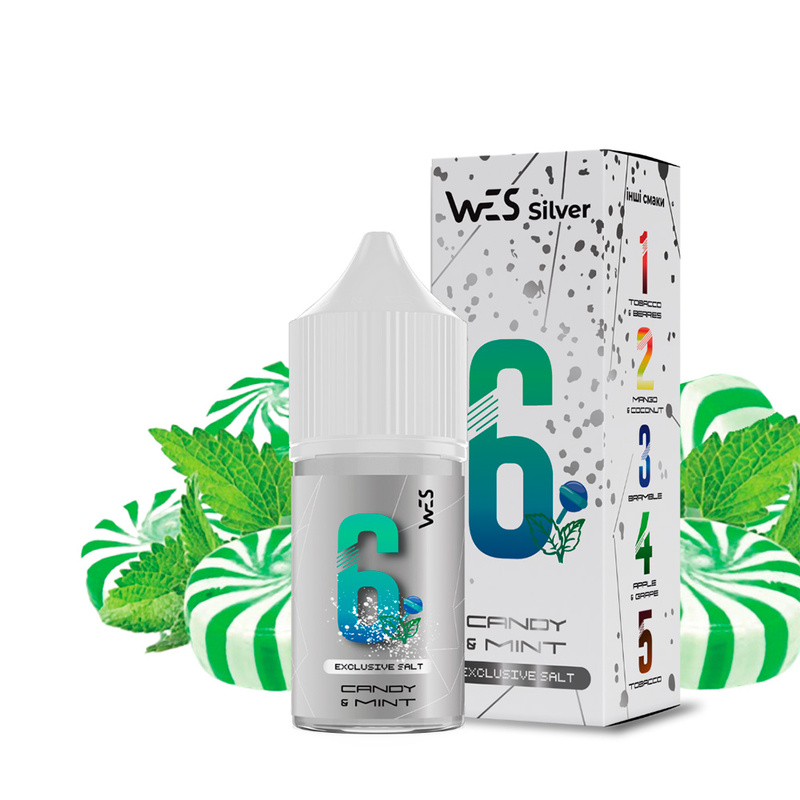 Набор WES Silver Mint Candy, 30 мл
