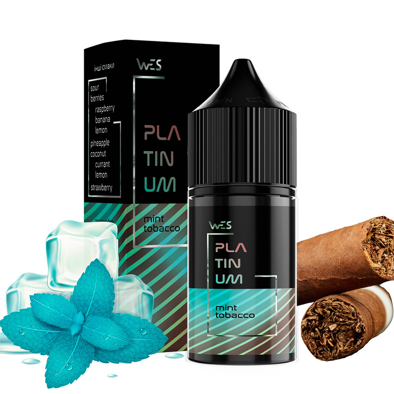 Набор WES Platinum Mint Tobacco, 30 мл