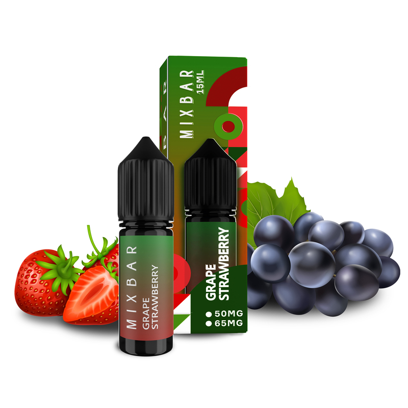 Жидкость MIX BAR Grape Strawberry, 15 мл