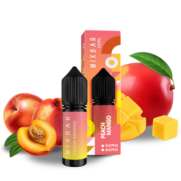 Рідина MIX BAR Peach Mango, 15 мл