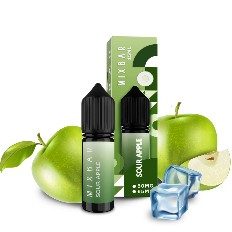 Жидкость MIX BAR Sour Apple, 15 мл
