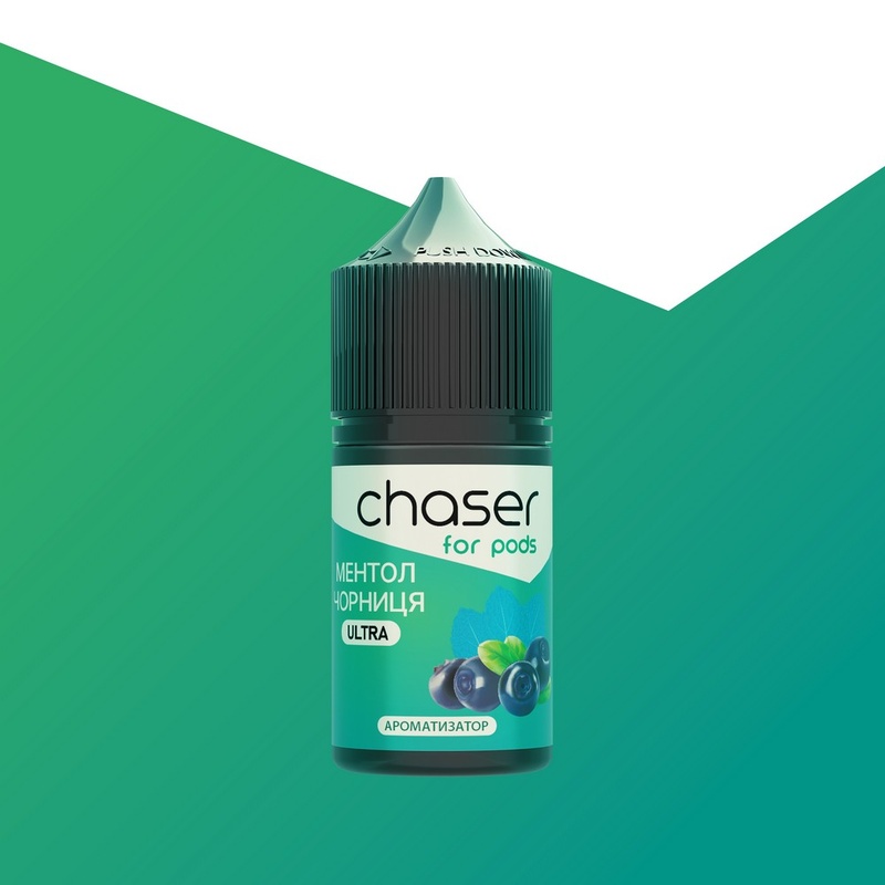 Набір Chaser For Pods Чорниця Ментол, 30 мл