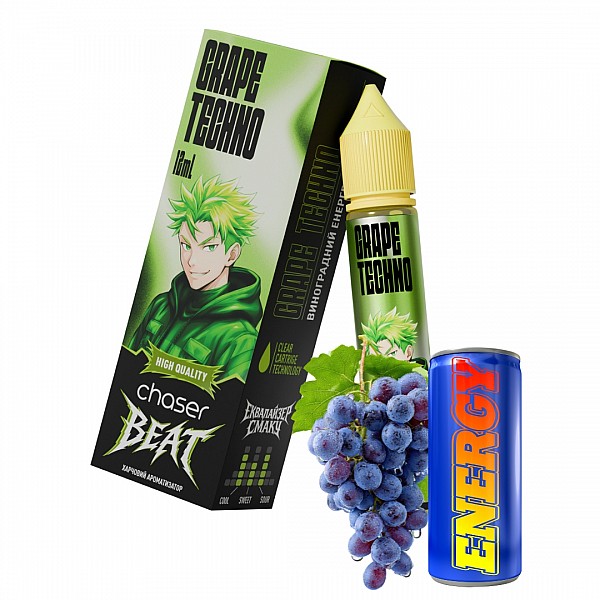 Набор Chaser BEAT Grape Techno, 30 мл