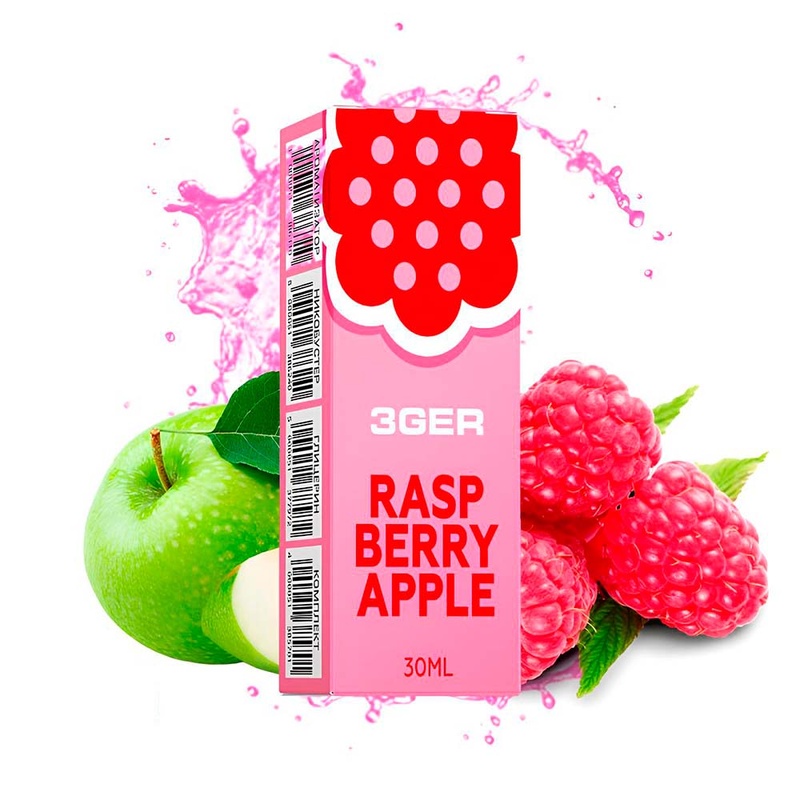 Набор 3Ger Raspberry Apple, 30 мл