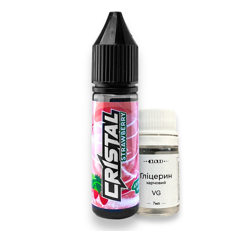 Набір 4Cloud Cristal Strawberry, 15 мл