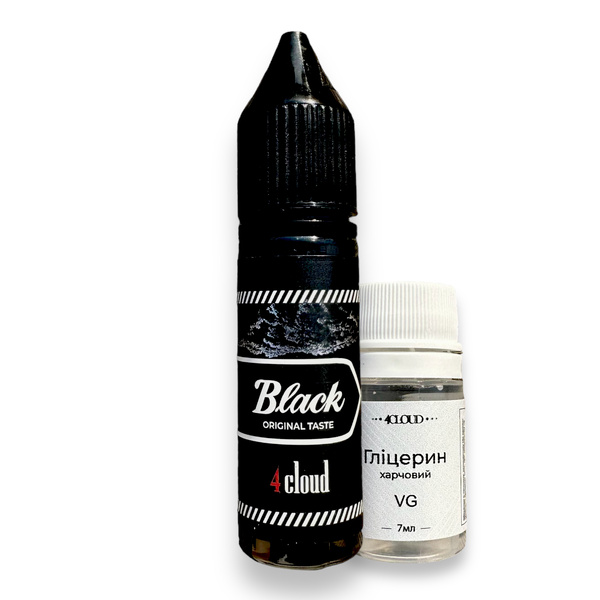 Набор 4Cloud Tobacco Black, 15 мл