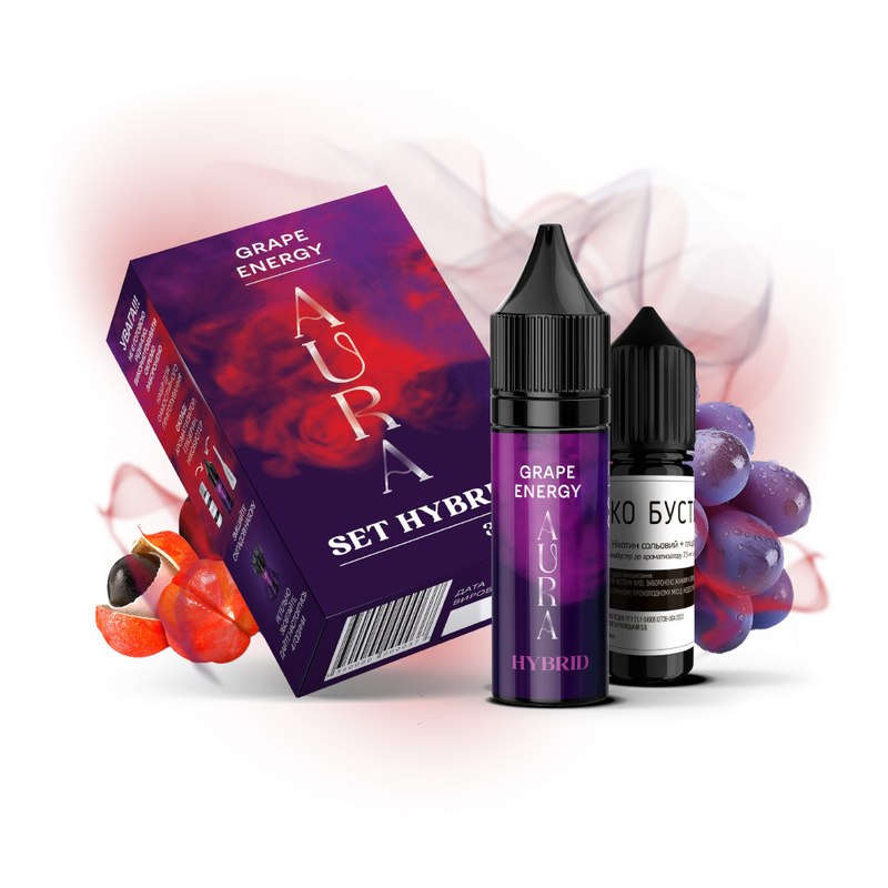 Набір Aura Hybrid Grape Energy, 10 мл