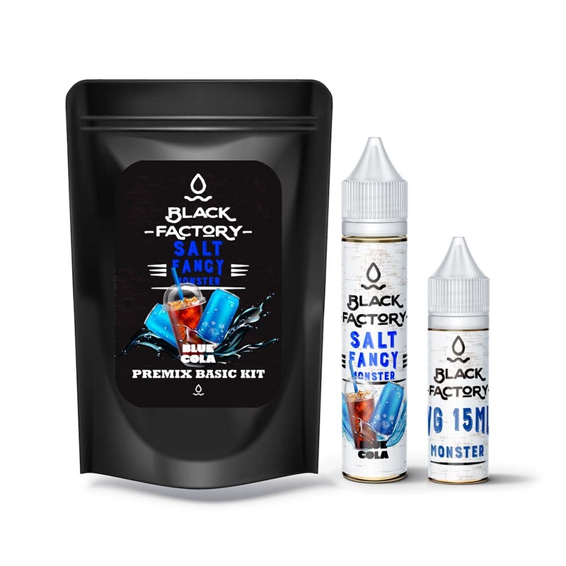 Набор Black Factory Salt Fancy Monster Blue Cola, 30 мл