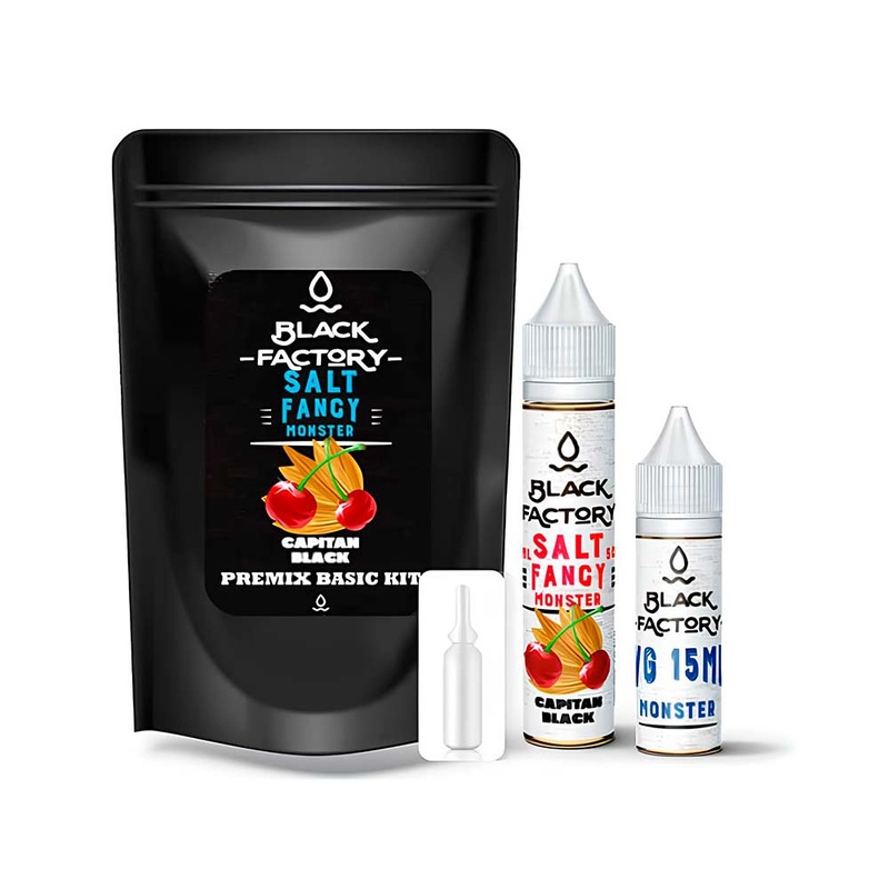 Набір Black Factory Salt Fancy Monster Capitan Black Salt, 30 мл