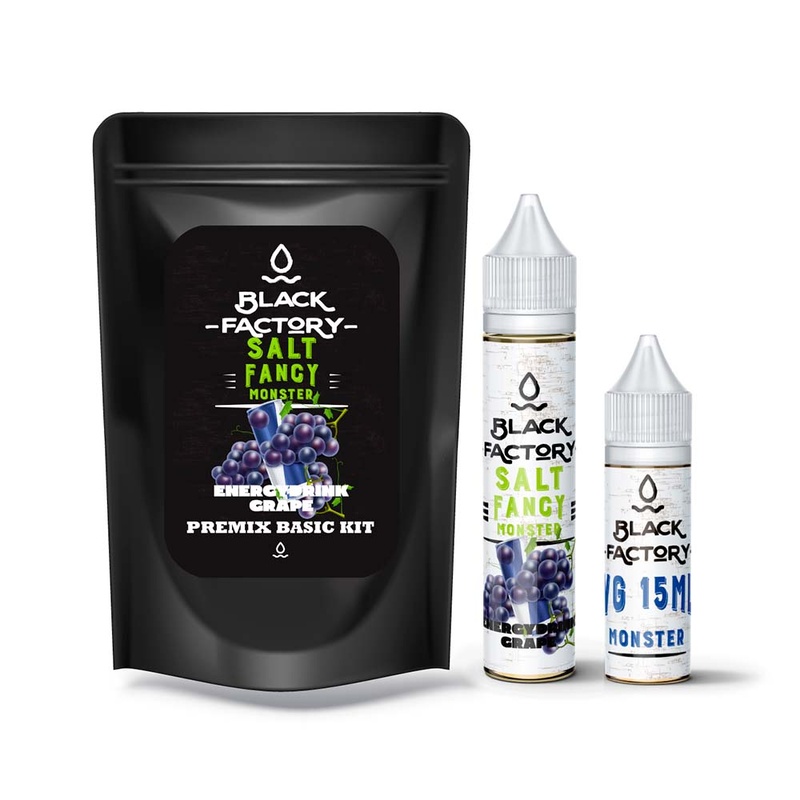 Набор Black Factory Salt Fancy Monster Energy Drink Grape, 30 мл