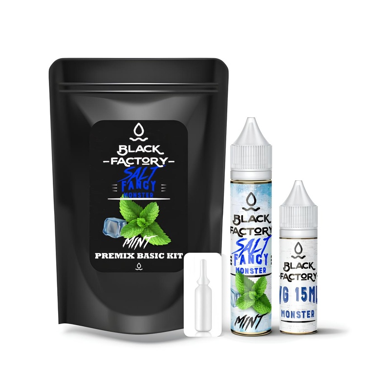 Набор Black Factory Salt Fancy Monster Mint, 30 мл