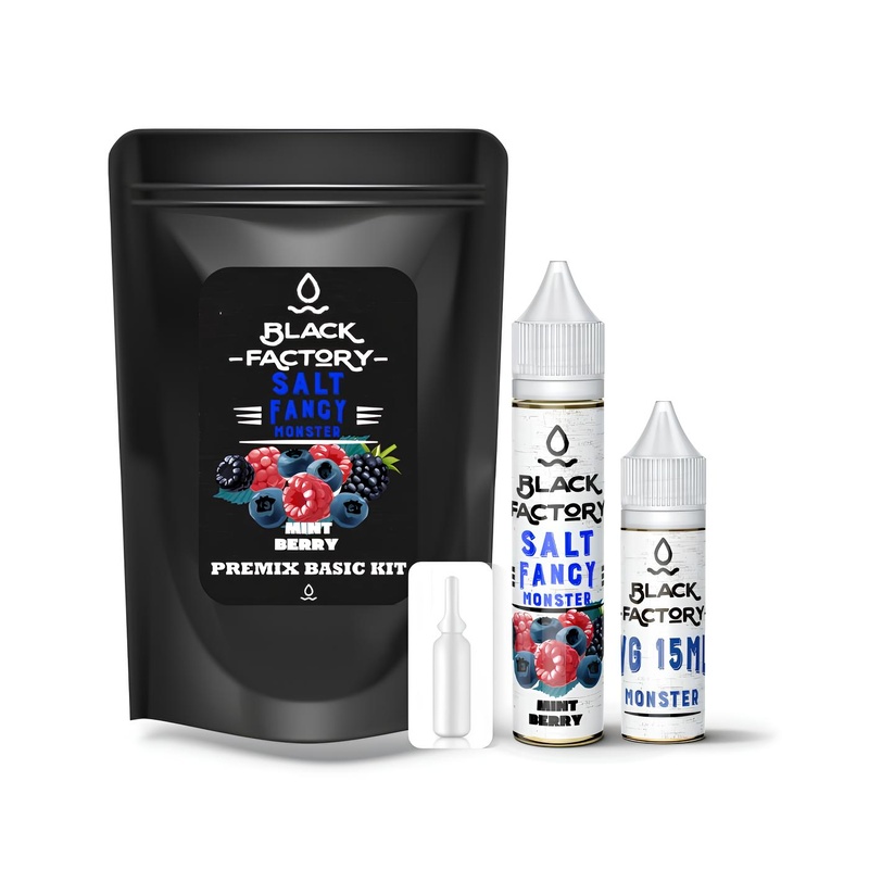 Набор Black Factory Salt Fancy Monster Mint Berry, 30 мл