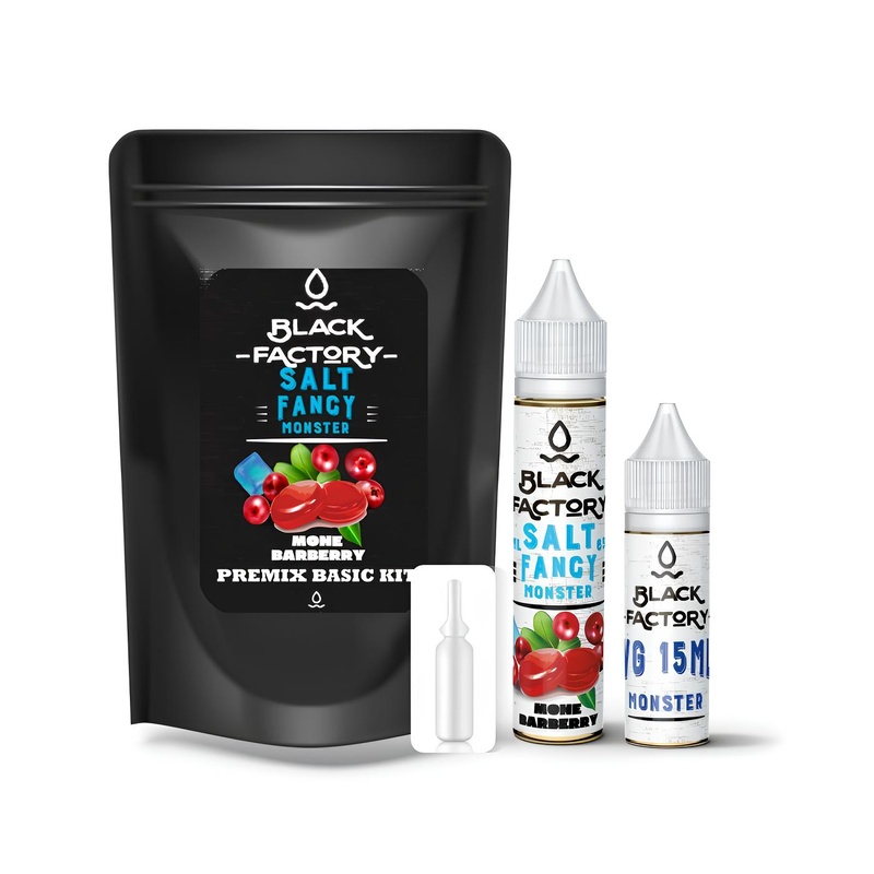 Набір Black Factory Salt Fancy Monster Mone Barberry, 30 мл