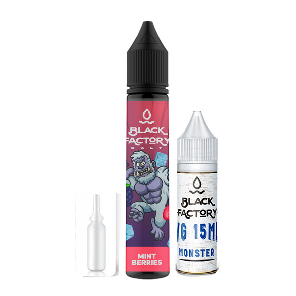 Набор Black Factory Salt Mixes Mint Berry, 30 мл