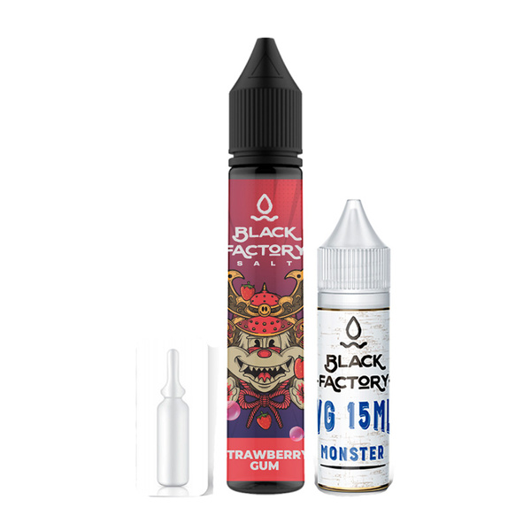 Набор Black Factory Salt Mixes Strawberry Gum, 30 мл