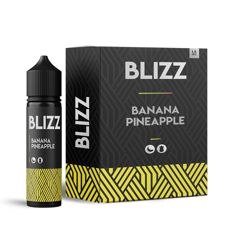 Набор Blizz Banana Pineapple, 60 мл