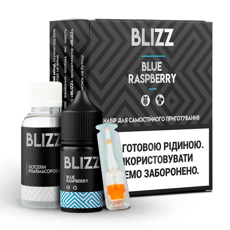 Набор Blizz Blue Raspberry, 30 мл