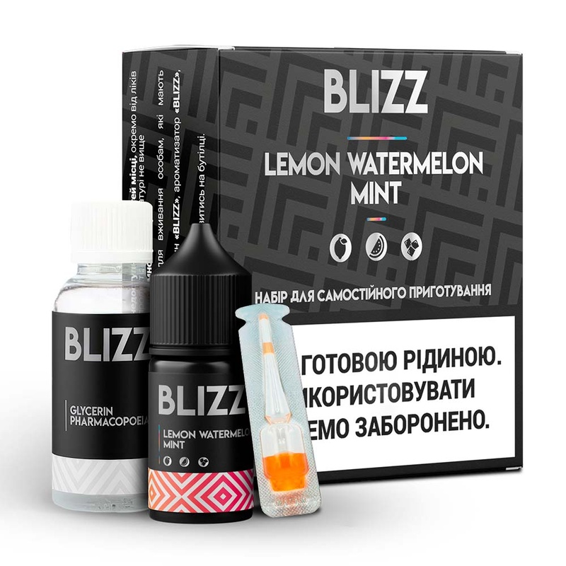 Набор Blizz Lemon Watermelon Mint, 30 мл