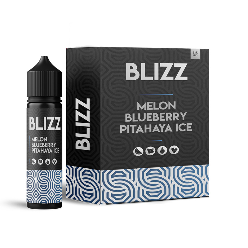 Набор Blizz Melon Blueberry Pytahaya Ice, 60 мл