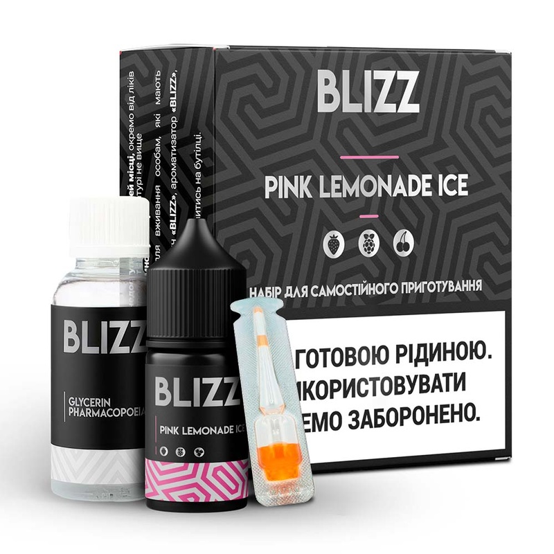 Набор Blizz Pink Lemonade Ice, 30 мл