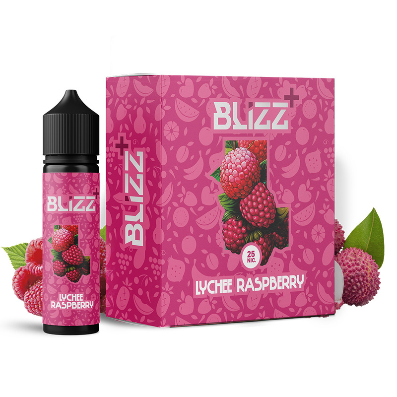 Набор Blizz Plus Lychee Raspberry, 60 мл