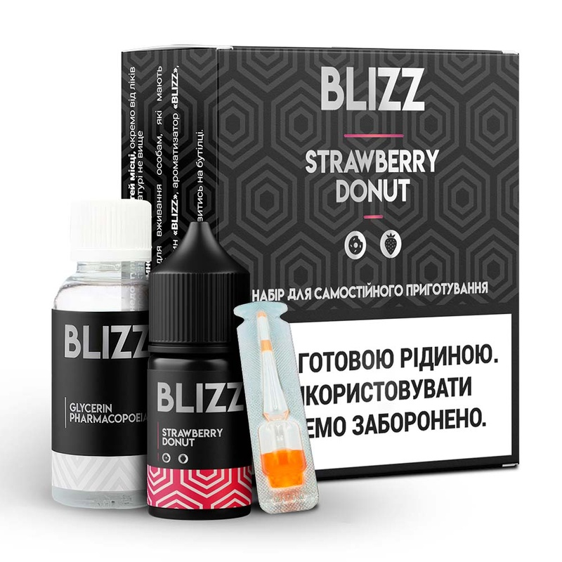 Набор Blizz Strawberry Donut, 30 мл