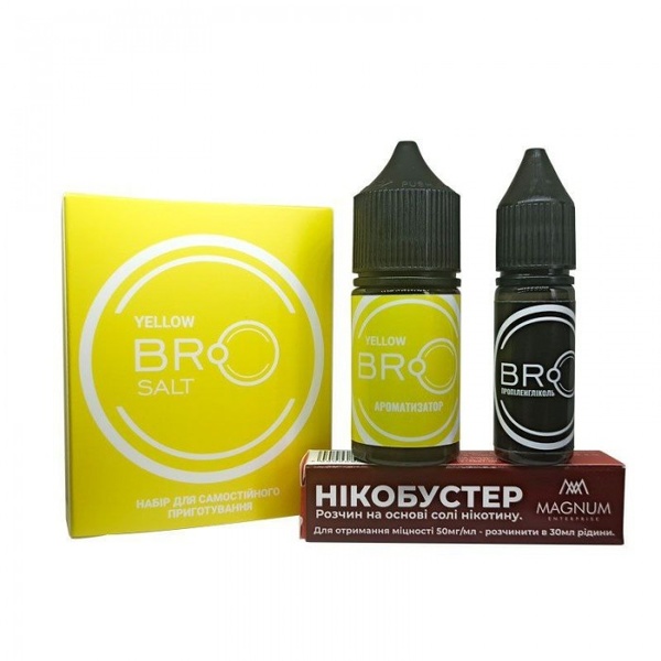 Набор BRO Salt Yellow, 30 мл