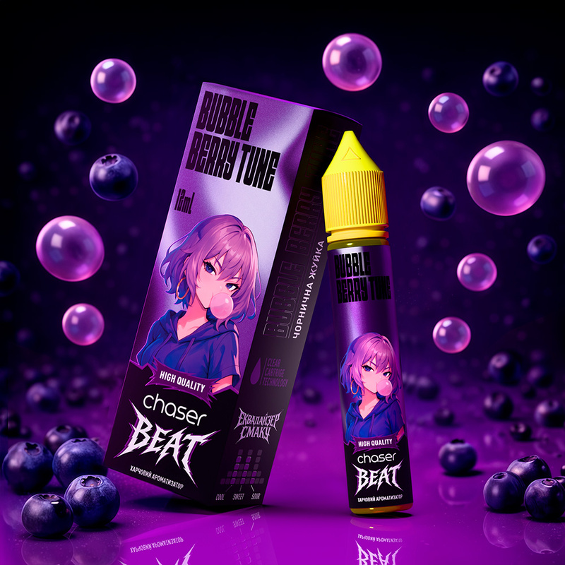 Набор Chaser BEAT Bubble Berry Tune, 30 мл