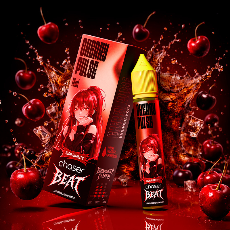 Набор Chaser BEAT Cherry Pulse, 30 мл