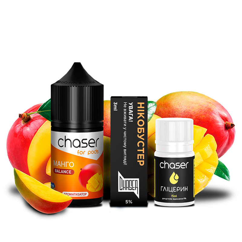 Набір Chaser For Pods Манго, 30 мл
