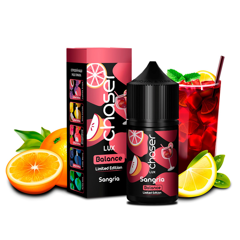 Набор Chaser LUX Sangria Limited, 30 мл - 1