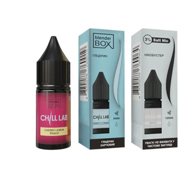 Набор Chill Lab Cherry Lemon Peach, 15 мл