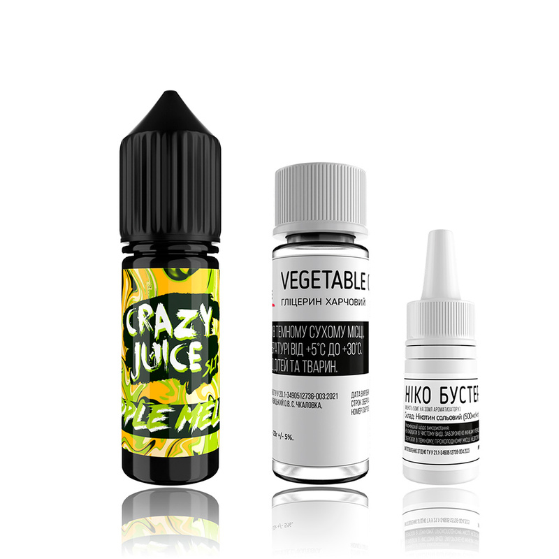 Набір Crazy Juice Apple Melon, 15 мл