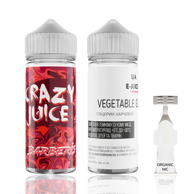 Набор Crazy Juice Barberis, 120 мл