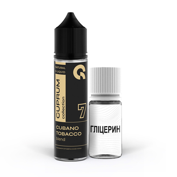 Набор Cuprum Collection Cubano Tobacco Blend, 60 мл