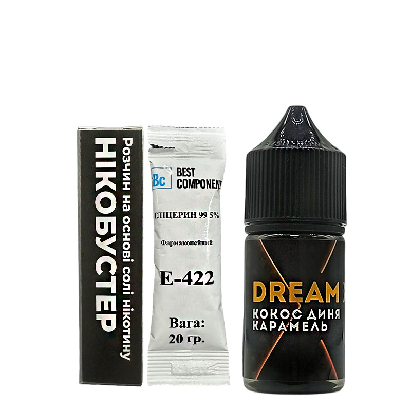 Набор Dream X Кокос Диня Карамель, 30 мл - 2