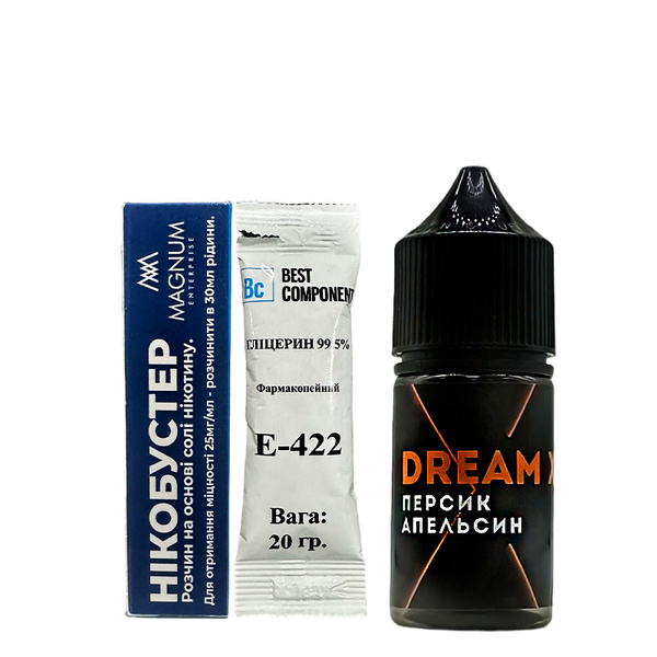 Набор Dream X Персик Апельсин, 30 мл