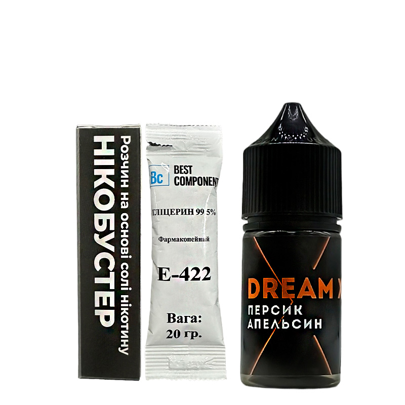 Набір Dream X Персик Апельсин, 30 мл - 2