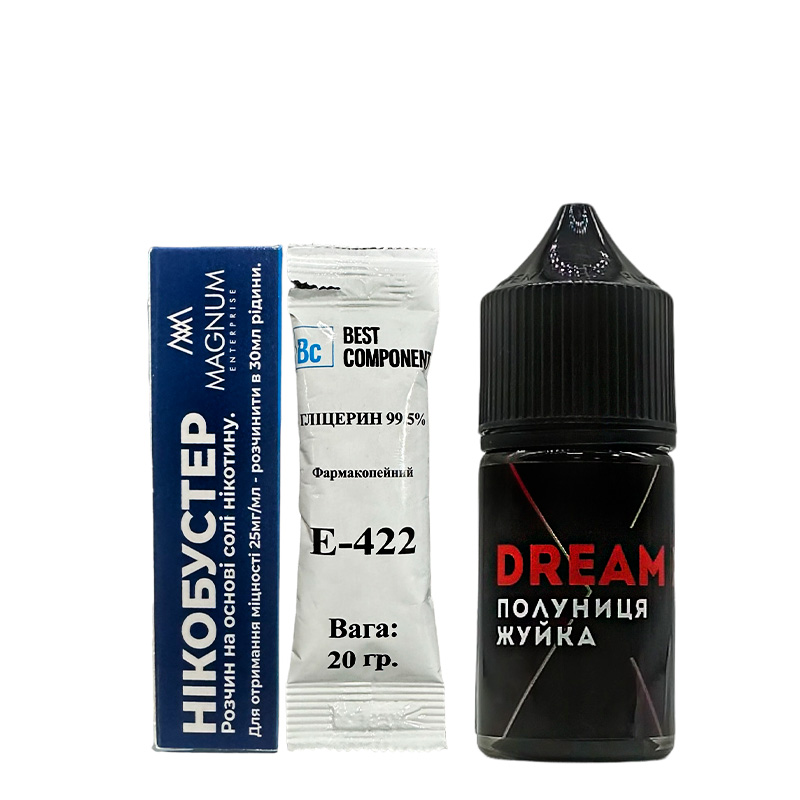 Набір Dream X Полуниця Жуйка, 30 мл
