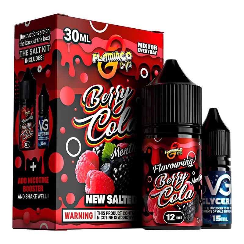 Набор Flamingo Berry Cola, 30 мл