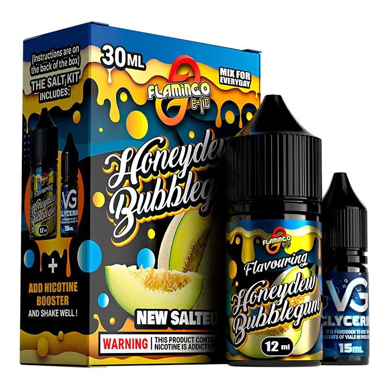 Набор Flamingo Honeydew Bubblegum, 30 мл