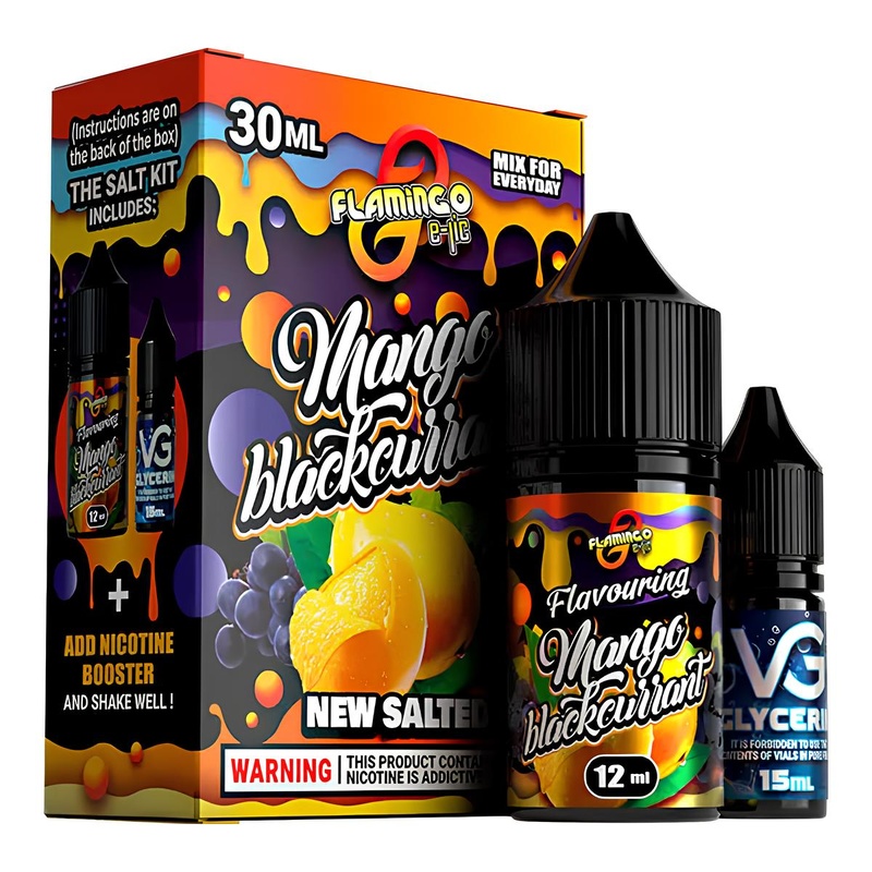 Набір Flamingo Mango Blackcurrant, 30 мл